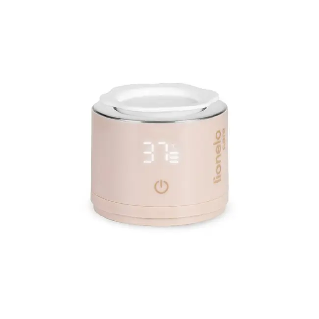 Incalzitor portabil, Lionelo, ThermUp Swift, Portabil, Incalzire in 3 minute, Mentinerea temperaturii, 60 W, USB-C, 4 setari de temperatura: 37-50&deg;C, Recipient 180 ml inclus, Rose Gold BYNLOC-THERMUP_SWIFT
