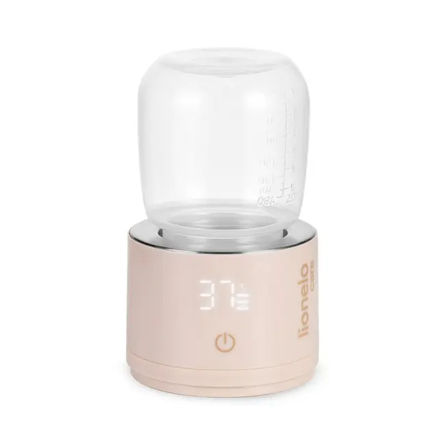 Incalzitor portabil, Lionelo, ThermUp Swift, Portabil, Incalzire in 3 minute, Mentinerea temperaturii, 60 W, USB-C, 4 setari de temperatura: 37-50&deg;C, Recipient 180 ml inclus, Rose Gold BYNLOC-THERMUP_SWIFT