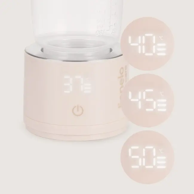 Incalzitor portabil, Lionelo, ThermUp Swift, Portabil, Incalzire in 3 minute, Mentinerea temperaturii, 60 W, USB-C, 4 setari de temperatura: 37-50&deg;C, Recipient 180 ml inclus, Rose Gold BYNLOC-THERMUP_SWIFT