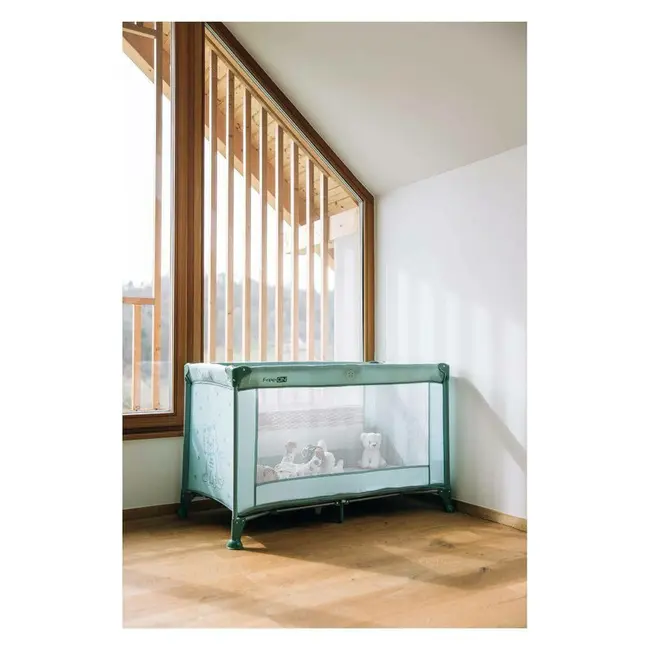 Patut pliant, FreeON, Nap, Cu un nivel, 120x60 cm, Green BYN83013