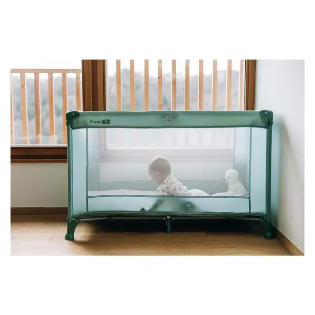 Patut pliant, FreeON, Nap, Cu un nivel, 120x60 cm, Green BYN83013