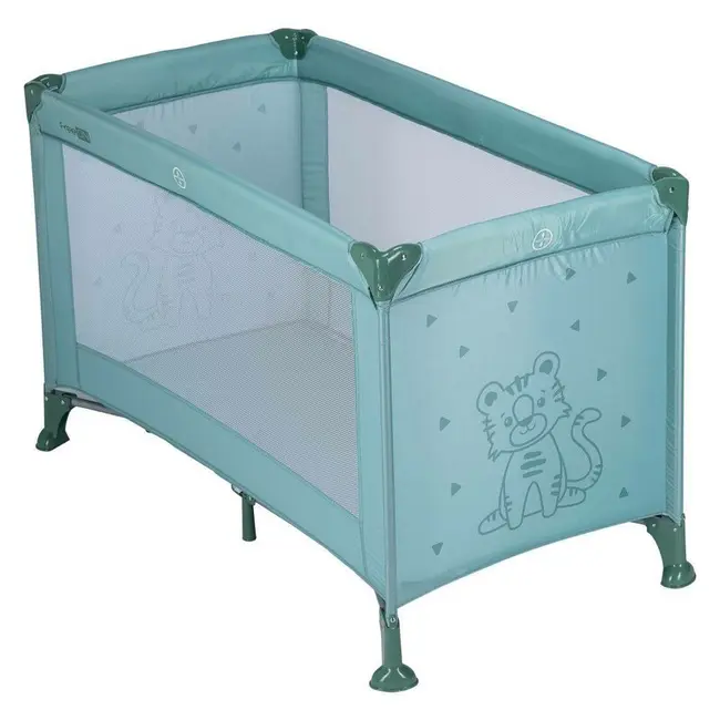Patut pliant, FreeON, Nap, Cu un nivel, 120x60 cm, Green BYN83013