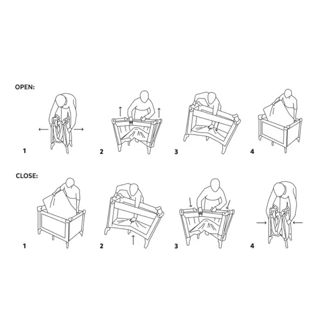 Patut pliant, Jane, Duo Level, Cu roti, Cu arcada cu jucarii, Geanta de transport, Cu doua nivele, Conform standardelor europene EN 716-1:2017+AC:2019EN 16890:2017 + A1:2021, Mist BYN8420421092989