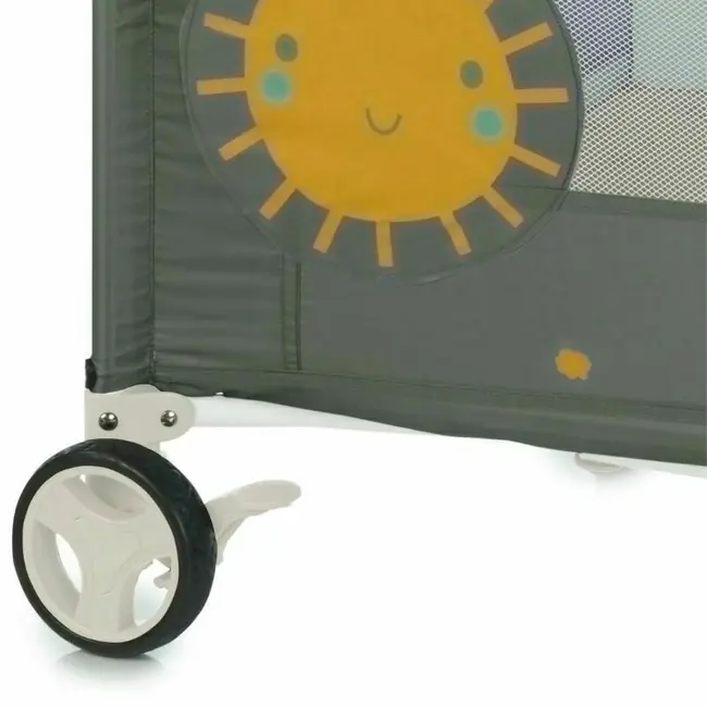 Patut pliant, Jane, One Level, Cu roti, Cu arcada cu jucarii, Geanta de transport, Cu un nivel, Conform standardelor europene EN 716-1:2017+AC:2019EN 16890:2017 + A1:2021, Mist BYN8420421094532