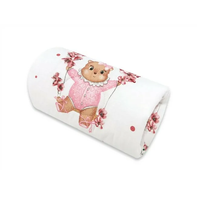 Perna pentru alaptat, MimiNu, Tip manson, Din bumbac certificat Oeko Tex Standard 100, 25 cm, Design, Betty BYN6426972032100