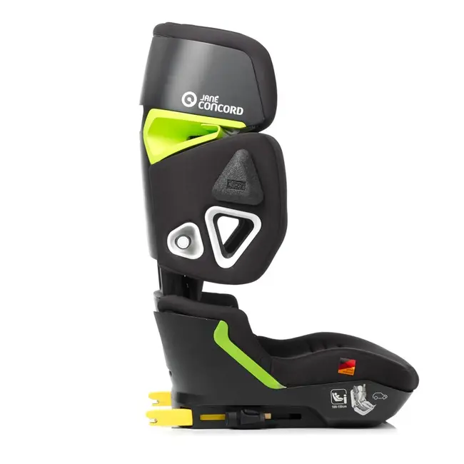 Scaun auto, Jane, iWinner, I-Size, 100-150 cm, 4-12 ani, Cu isofix, Conform cu ECE R129, Design sport, Matt Black BYN8420421094310