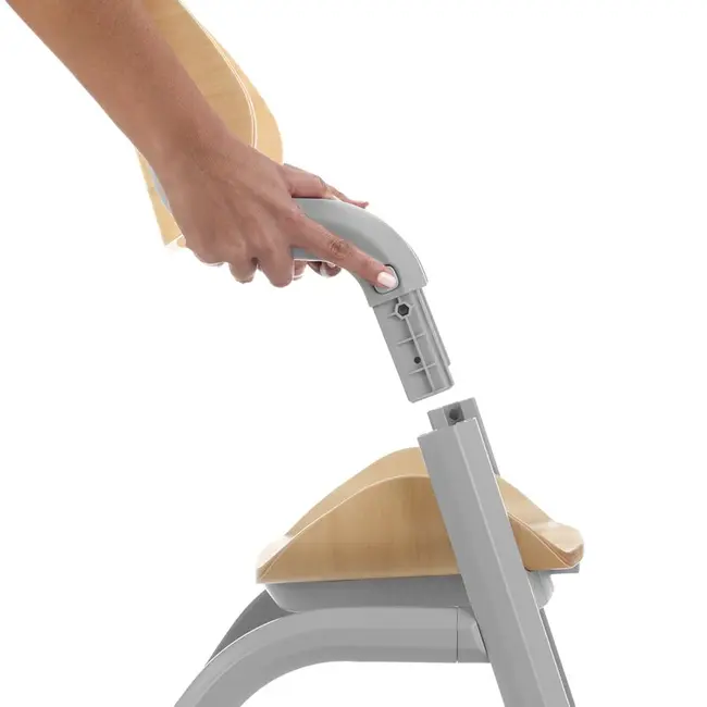 Scaun de masa multifunctional Noah, Jane, De la 6 luni la adult, Din lemn fag, Greutate maxima 100 Kg, Mist BYN8420421093276