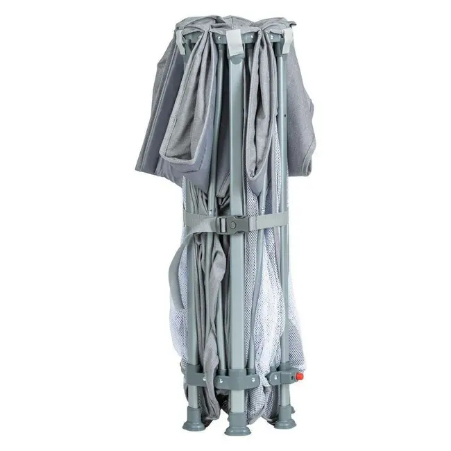 Tarc de joaca, FreeON, Hexagon, Pliabil, Intrare cu fermoar, Cu geanta de transport, 117 x 74 cm, Grey BYN88353