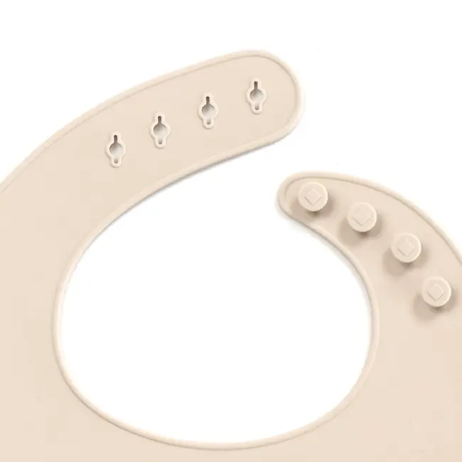 Baveta cu buzunar, Jane, Reglabila, Silicon, Fara BPA, 6 luni+, Sand BYN8420421092439