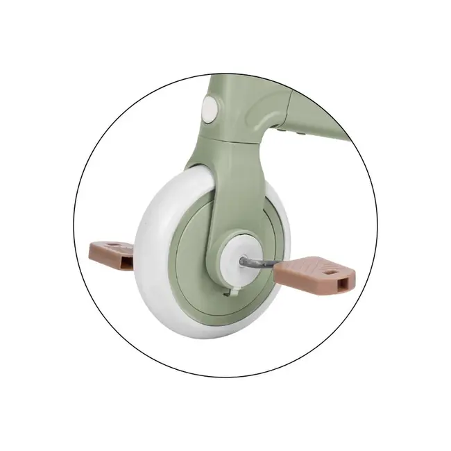 Bicicleta/tricicleta, Petite&Mars, 3 in 1, Multifunctionala, Cu/fara pedale, Ghidon directionabil, Sa reglabila pe inaltime, 2.3 kg, Pana la 25 kg, 12-36 luni, Verde BYN614877