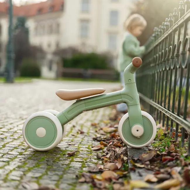 Bicicleta/tricicleta, Petite&Mars, 3 in 1, Multifunctionala, Cu/fara pedale, Ghidon directionabil, Sa reglabila pe inaltime, 2.3 kg, Pana la 25 kg, 12-36 luni, Verde BYN614877