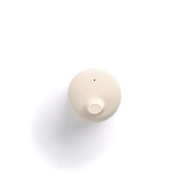 Canuta din silicon, Jane, Fara maner, BPA free, 6 luni+, Sand BYN8420421089538