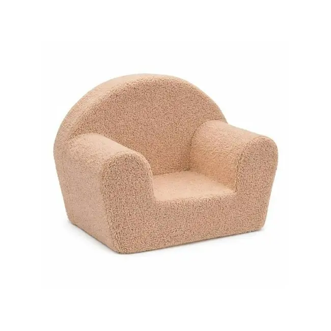Fotoliu din burete, New Baby, Pentru copii, 42x53, Din spuma, Cu husa detasabila, Teddy Beige BYN59290