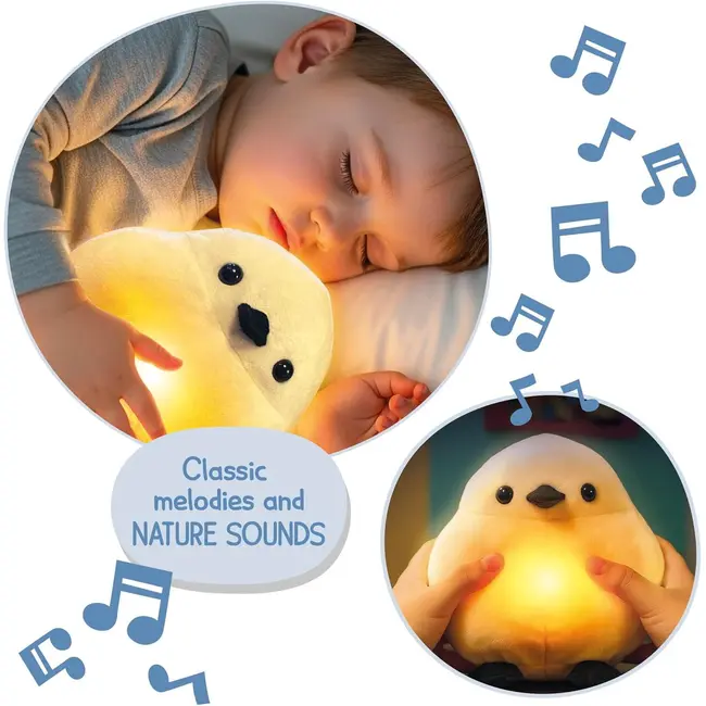 Lampa de veghe cu sunete - pasare fermecata