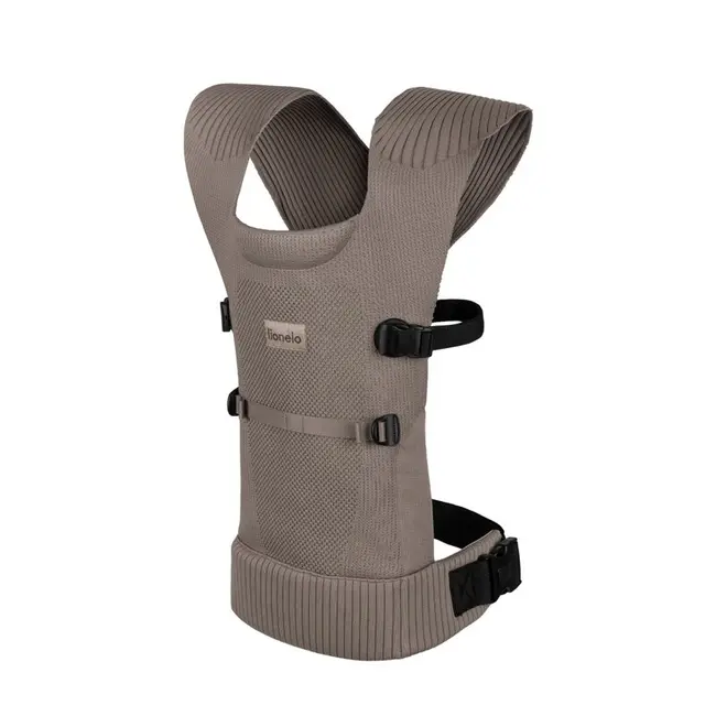 Marsupiu bebe, Lionelo, Mabel, Ergonomic, Pozitia M-broscuta, De la 4 luni pana la 15 Kg, Amplasare cu fata sau cu spatele spre parinte, Material respirabil, Bej BYNLO-MABEL_BEIGE_TAUPE