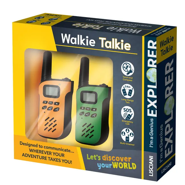 Micul geniu explorator - set walkie - talkie