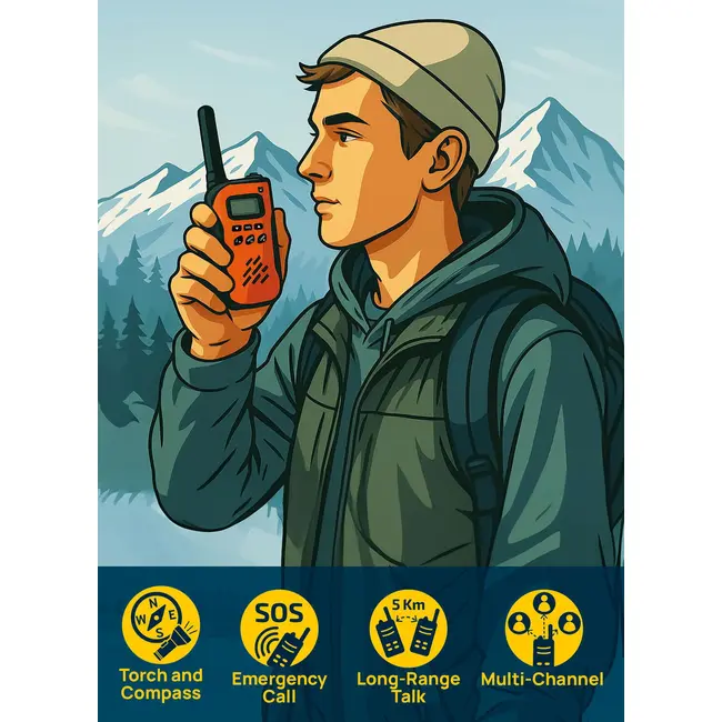 Micul geniu explorator - set walkie - talkie