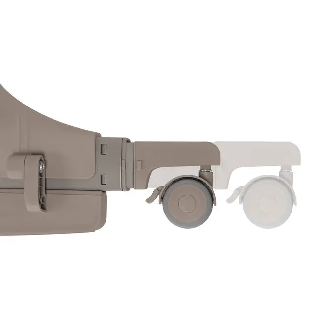 Patut co-sleeper, Lionelo, Pari, Multifunctional, Cu leganare, Reglabil in 6 pozitii pe inaltime, Saltea cu densitate T25, Geanta transport, 84x48x70-80 cm, Taupe BYNLO-PARI_BEIGE_TAUPE