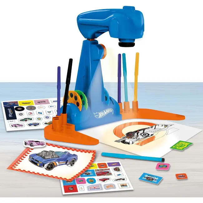 Proiector pentru desen - hot wheels