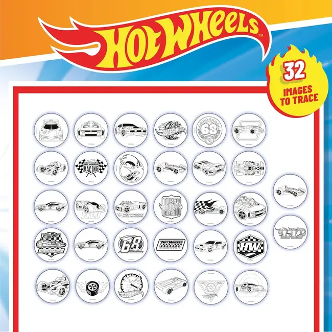 Proiector pentru desen - hot wheels