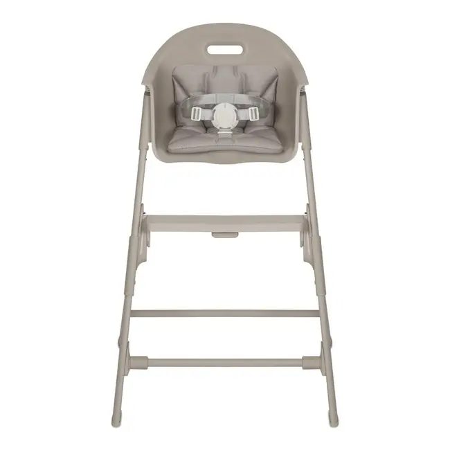 Scaun de masa, Lionelo, Beny, Suport de picioare si tavita ajustabile in 2 pozitii, Insertie moale, Centuri in 3 puncte, Asamblare rapida, Sustine 15 kg, 6 luni+, Bej BYNLO-BENY_BEIGE_SAND