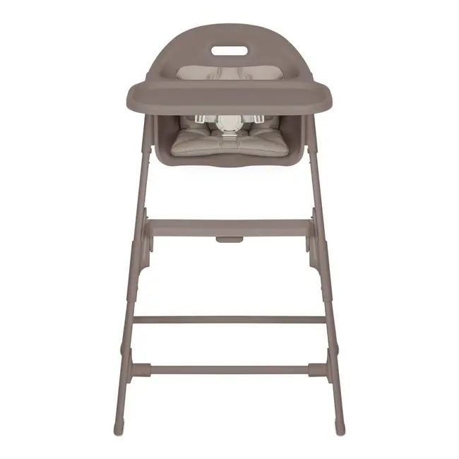 Scaun de masa, Lionelo, Beny, Suport de picioare si tavita ajustabile in 2 pozitii, Insertie moale, Centuri in 3 puncte, Asamblare rapida, Sustine 15 kg, 6 luni+, Taupe BYNLO-BENY_BEIGE_TAUPE