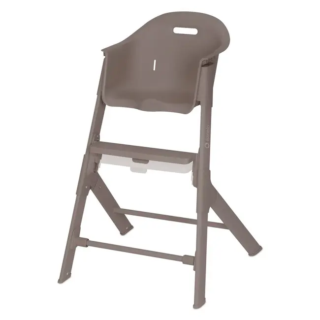 Scaun de masa, Lionelo, Beny, Suport de picioare si tavita ajustabile in 2 pozitii, Insertie moale, Centuri in 3 puncte, Asamblare rapida, Sustine 15 kg, 6 luni+, Taupe BYNLO-BENY_BEIGE_TAUPE