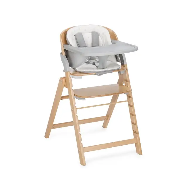 Scaun de masa multifunctional pliabil, Jane, Forest, De la 6 luni la adult, Din lemn fag, Greutate maxima 100 Kg, Mist BYN8420421094082