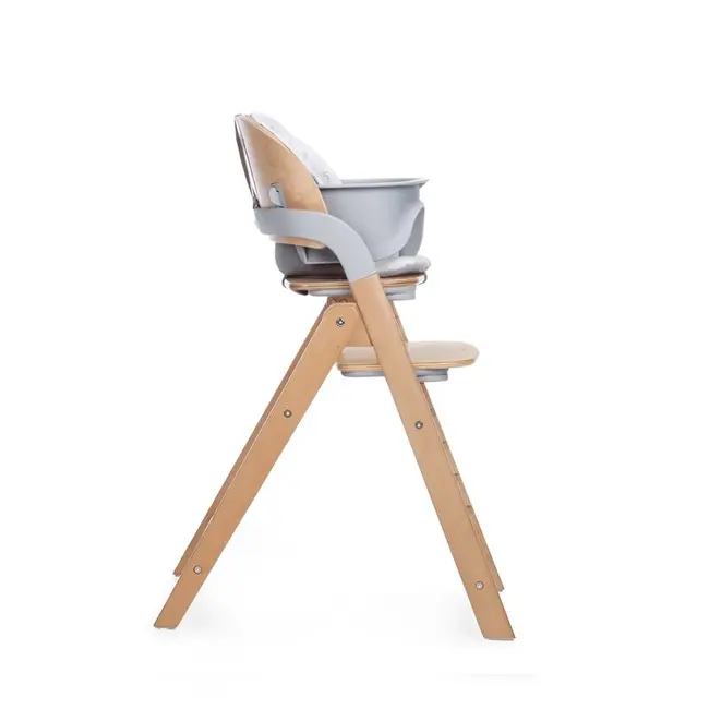 Scaun de masa multifunctional pliabil, Jane, Forest, De la 6 luni la adult, Din lemn fag, Greutate maxima 100 Kg, Mist BYN8420421094082