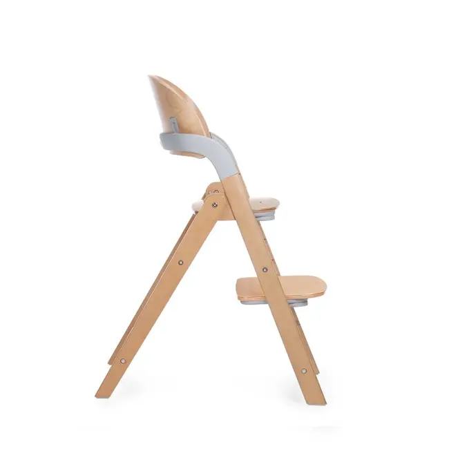 Scaun de masa multifunctional pliabil, Jane, Forest, De la 6 luni la adult, Din lemn fag, Greutate maxima 100 Kg, Sage BYN8420421093405