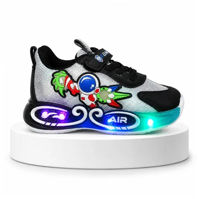 Adidasi cosmo cu luminite pentru baieti adt-60
