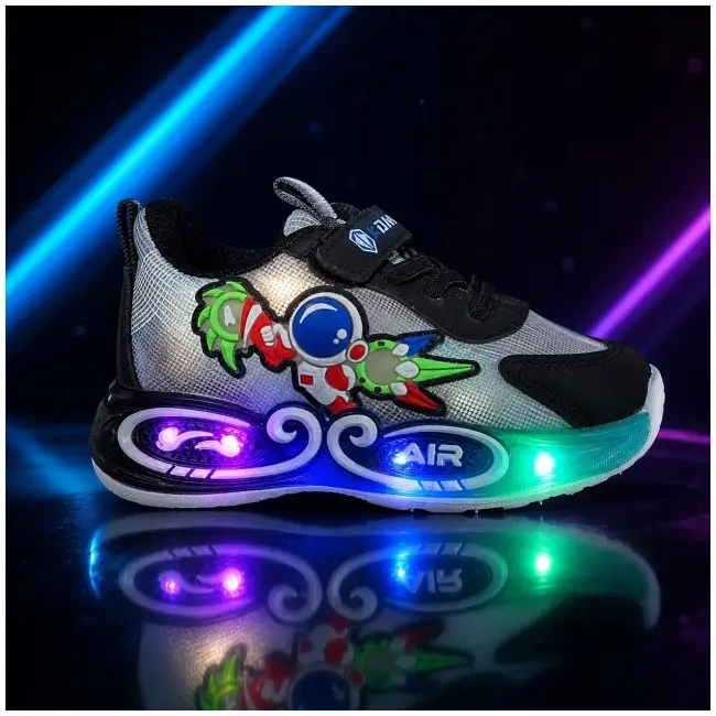 Adidasi cosmo cu luminite pentru baieti adt-60