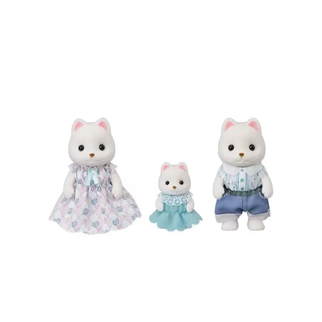 Figurine sylvanian families-familia pomeranienilor trio sf5876