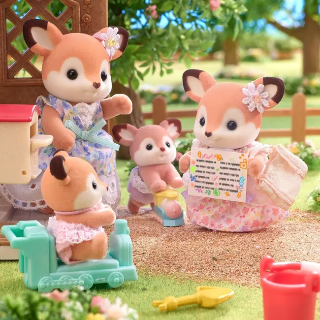 Figurine sylvanian families-gemeni caprioare sf5800