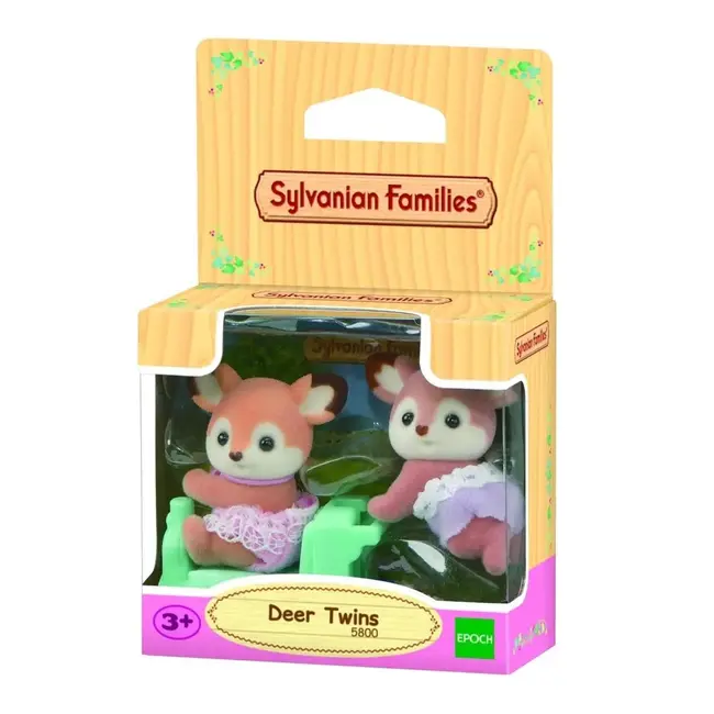 Figurine sylvanian families-gemeni caprioare sf5800