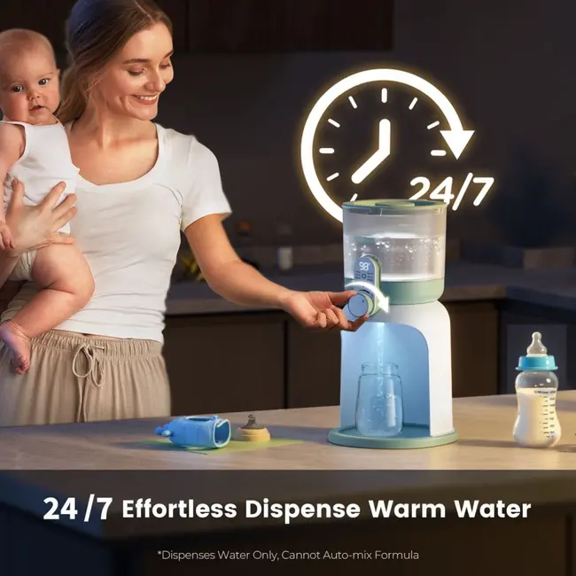 Incalzitor de apa Momcozy Dual Lights pentru mese nocturne
