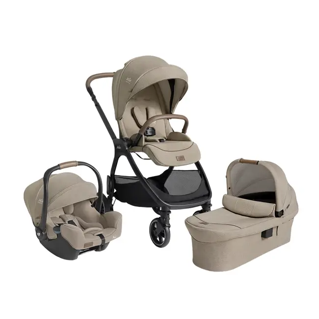 Joie - carucior pentru copii multifunctional 3 in 1 valora signature sandstone (carucior valora + landou ramble xl + scoica i-starter) bbbt2513aasds000