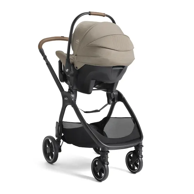 Joie - carucior pentru copii multifunctional 3 in 1 valora signature sandstone (carucior valora + landou ramble xl + scoica i-starter) bbbt2513aasds000