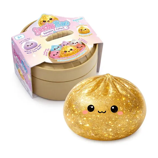 Jucarie antistres lucky bao - mini galusca norocoasa