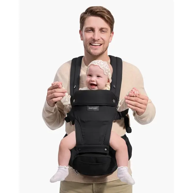 Marsupiu Momcozy cu sezut Black