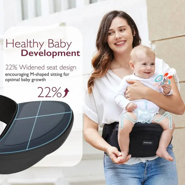 Marsupiu tip sezut Momcozy M Black