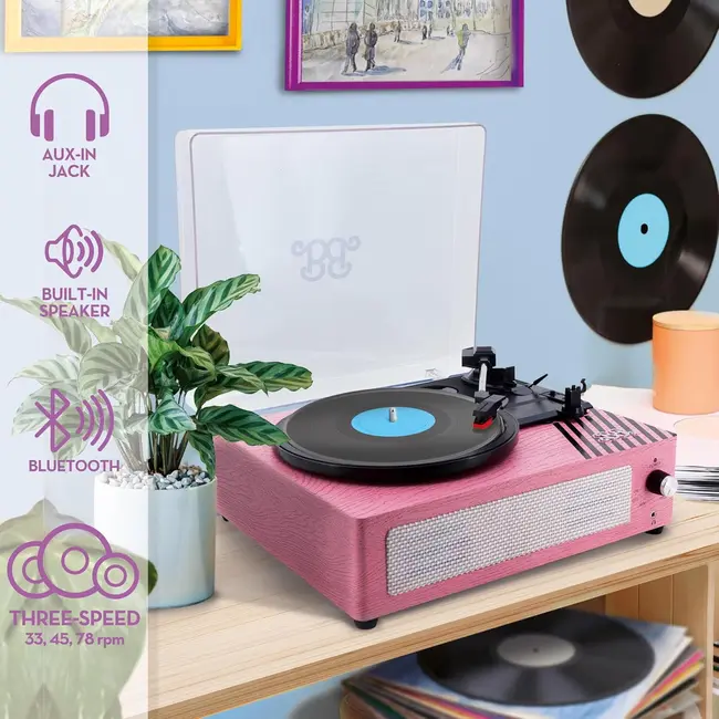 Pick-up cu boxa wireless - barbie