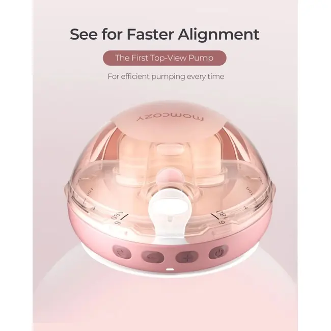 Pompa de san Momcozy Hands-free dubla Air 1 Ultra-Slim