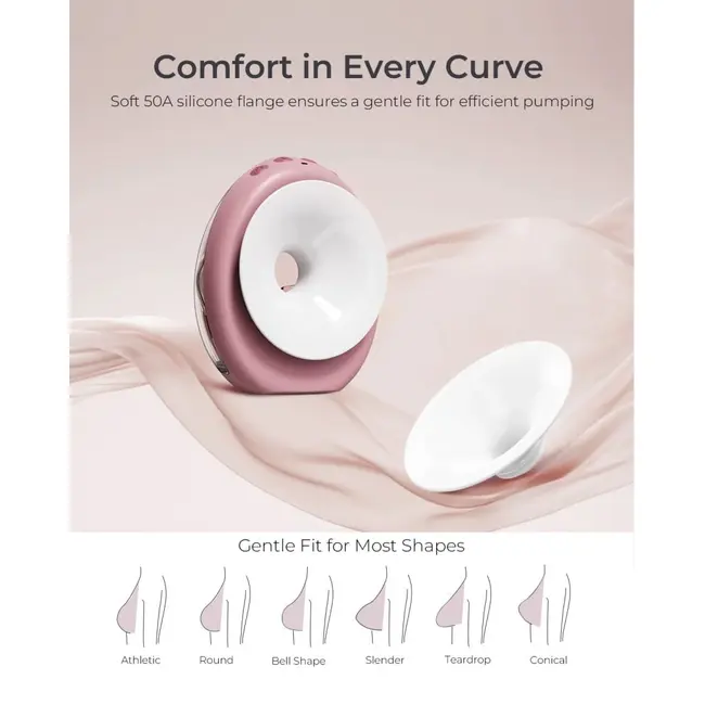 Pompa de san Momcozy Hands-free dubla Air 1 Ultra-Slim