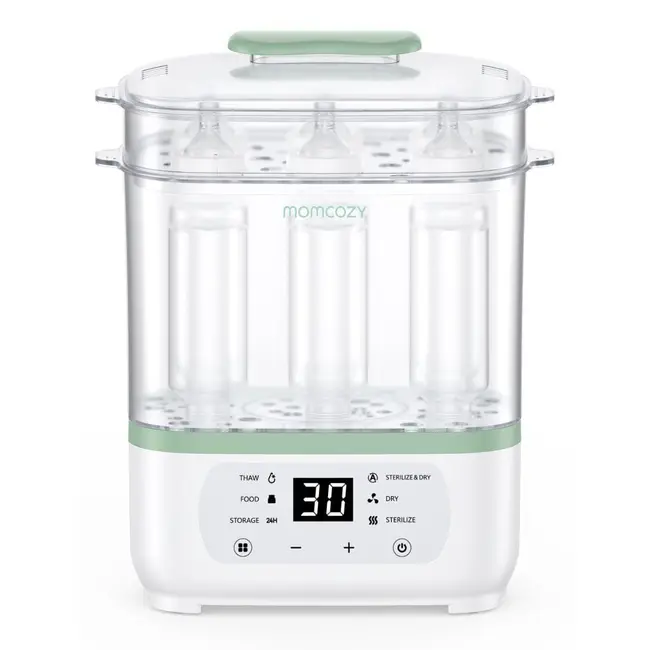 Sterilizator cu abur pentru biberoane 8 in 1 Momcozy