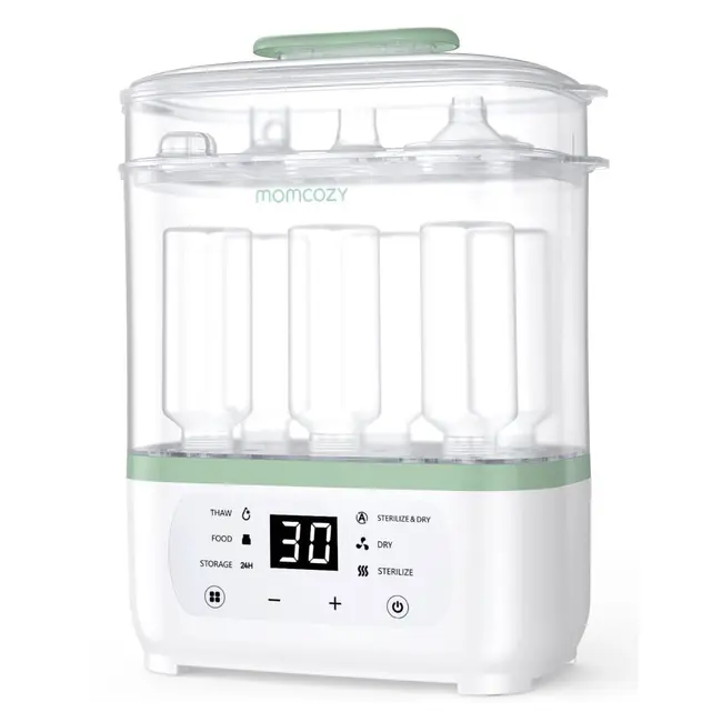 Sterilizator cu abur pentru biberoane 8 in 1 Momcozy