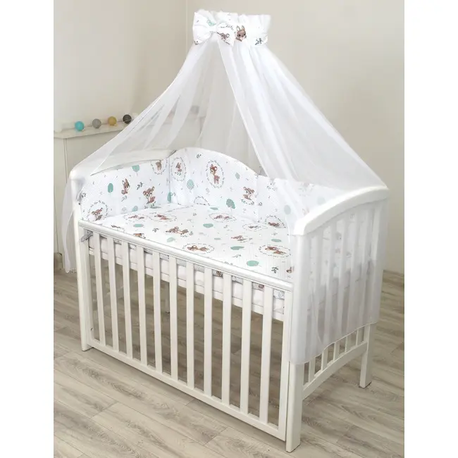 Baldachin Din Tul Pentru Patut, 300x160 Cm, Caprioara ,   Amy   Protectie, Confort Si Decor Elegant Pjb83695