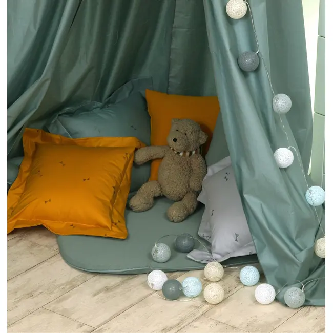 Baldachin Suspendat Multifunctional, Bumbac, 320x250 Cm, Pure Verde Salvia Pjb80100