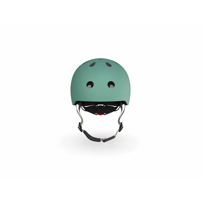 Casca De Protectie Pentru Copii, Sistem De Reglare Magnetic Cu Led, Xxs-s, 45-51 Cm, 1 An+, Forest, Scoot  Ride Pjb96361