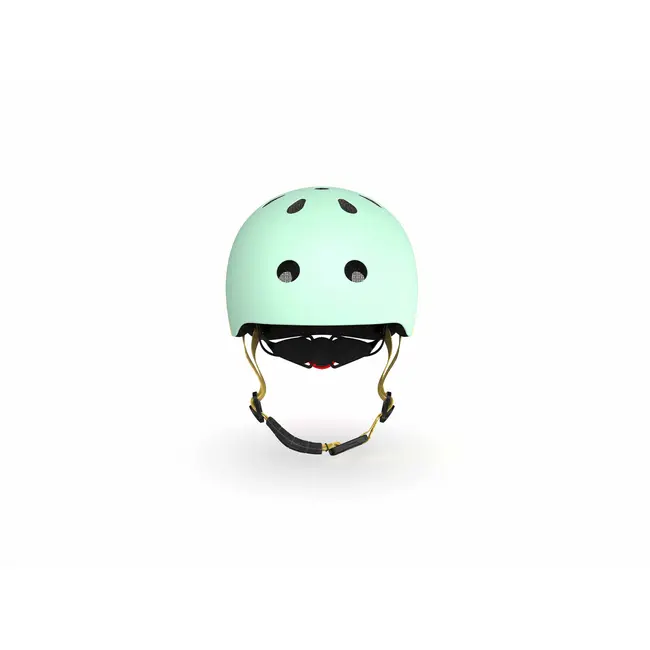 Casca De Protectie Pentru Copii, Sistem De Reglare Magnetic Cu Led, Xxs-s, 45-51 Cm, 1 An+, Kiwi, Scoot  Ride Pjb96391